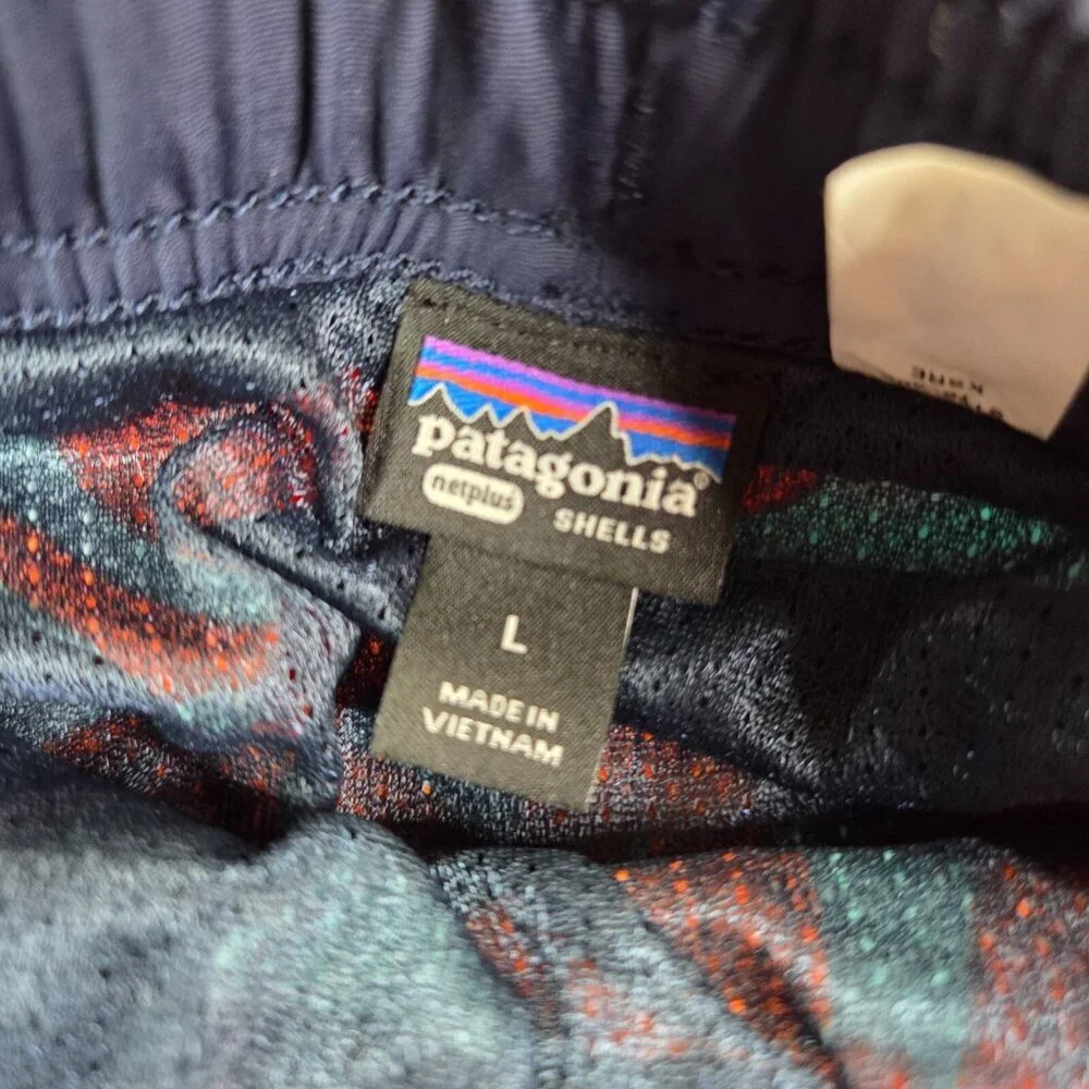 Patagonia Baggies Boardshorts Kalani Floral Paintbrush Red 10